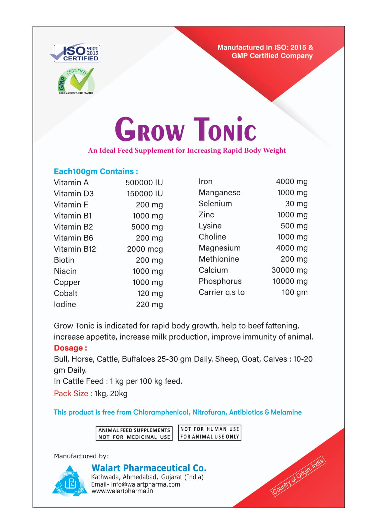 Grow Tonic